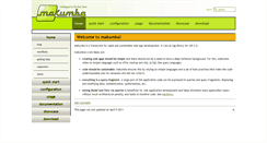 Desktop Screenshot of makumba.org