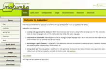 Tablet Screenshot of makumba.org
